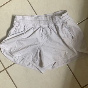 Lululemon white shorts size 10